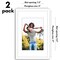 Americanflat 2 Pack of Picture Frames with Mat - Plexiglass Cover
